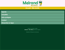Tablet Screenshot of melrand.fr